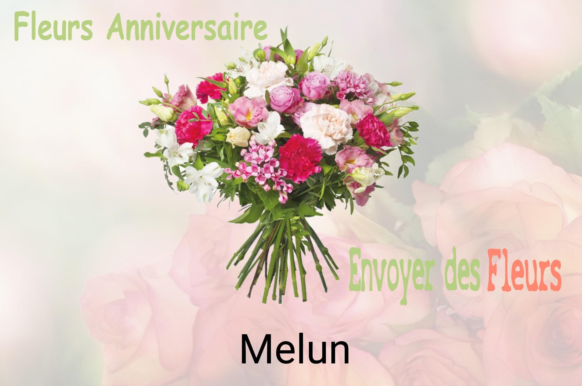 Bouquet de fleurs d’anniversaire livré à Melun