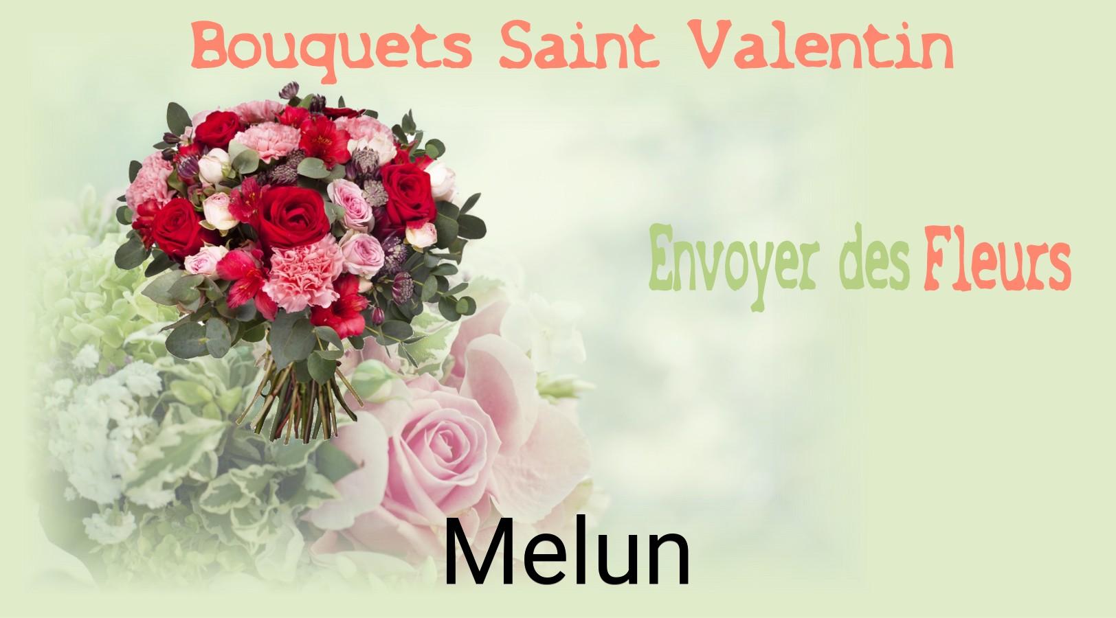 Roses de Saint-Valentin livrées à Melun